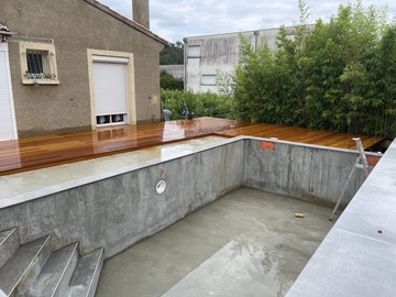 Création de piscine à Pechbonnieu